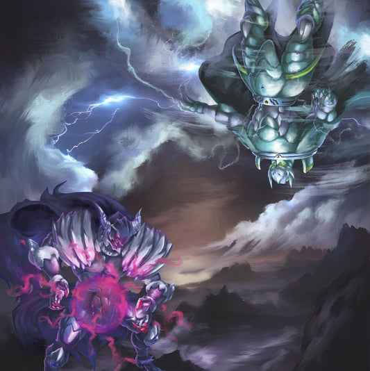 Monarch 2 Player Cloth Playmat