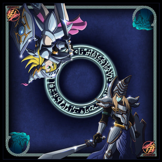 Magicians Purple 2 Player Cloth Playmat