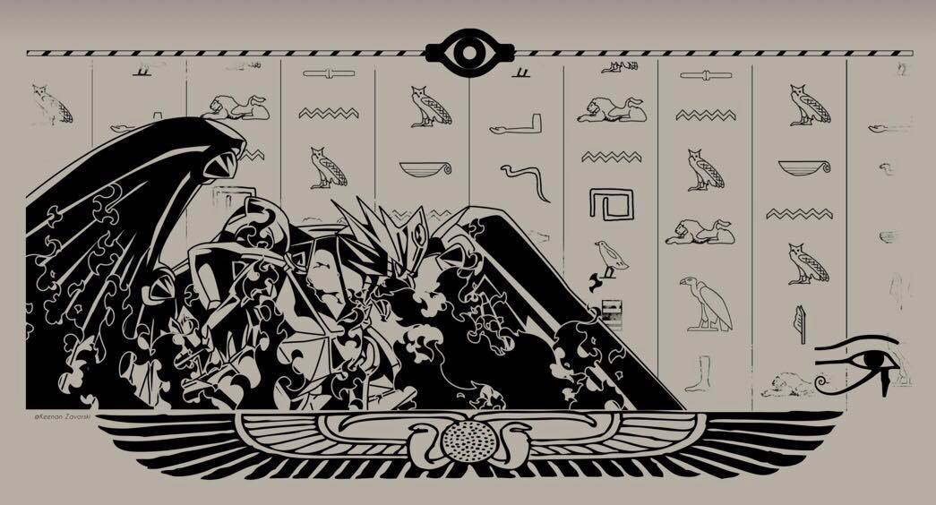 Horus 1 Player Playmat