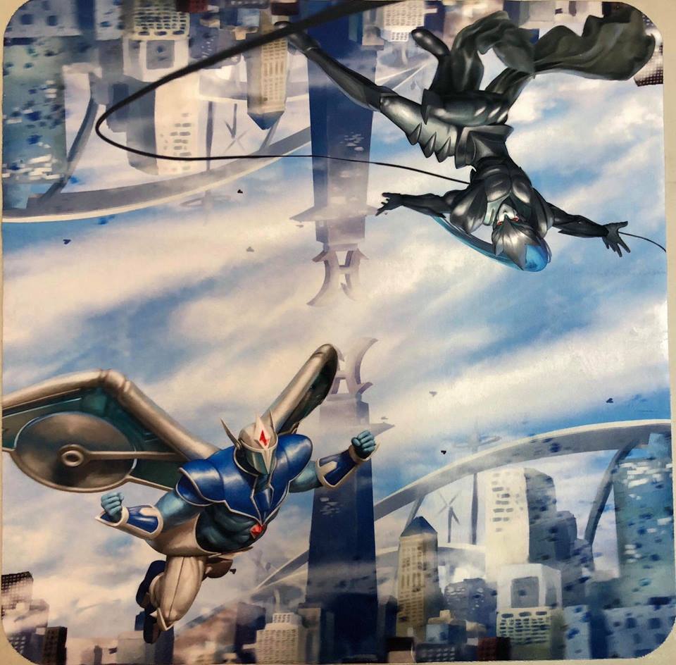 Skyscraper 2 Player Cloth Playmat