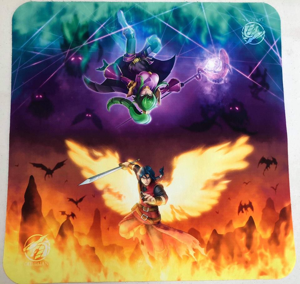 Burning Strings 2 Player Cloth Playmat