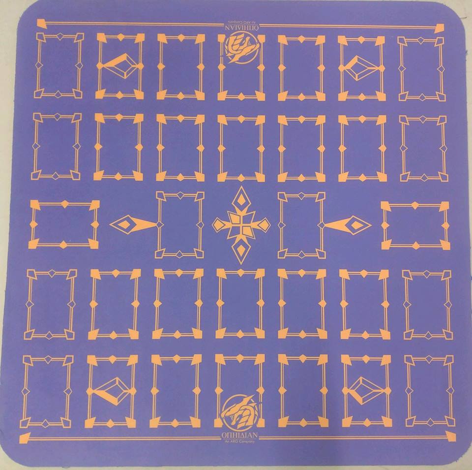 Linked Purple/Gold 2 Player Cloth Playmat