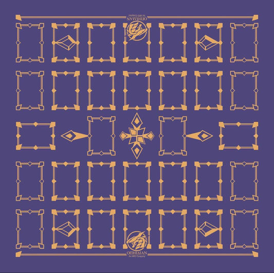 Linked Purple/Gold 2 Player Cloth Playmat