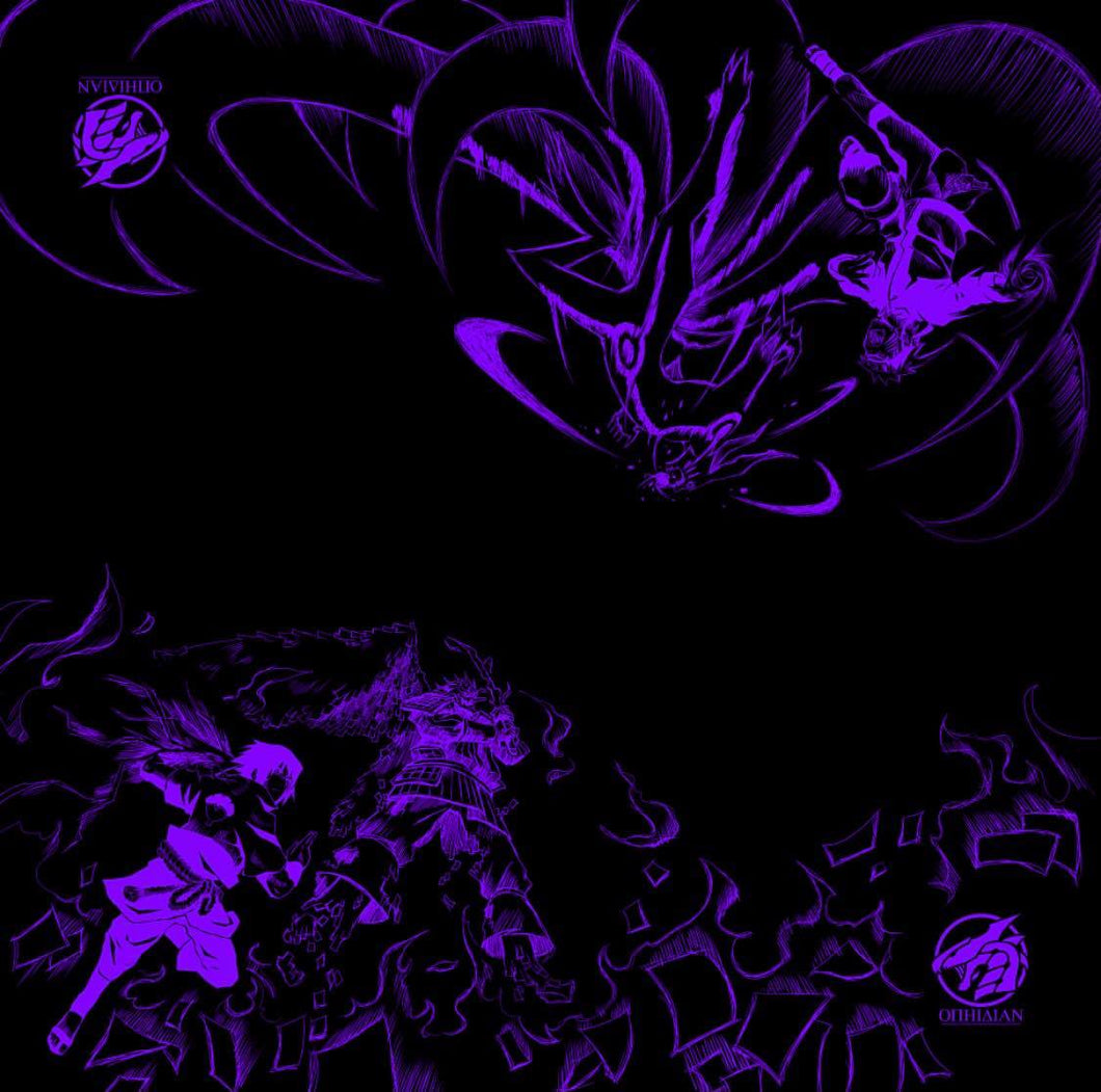 Old Rivals Black/Purple 2 Player Cloth Playmat