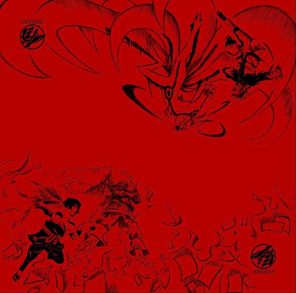 Old Rivals Red/Black 2 Player Cloth Playmat