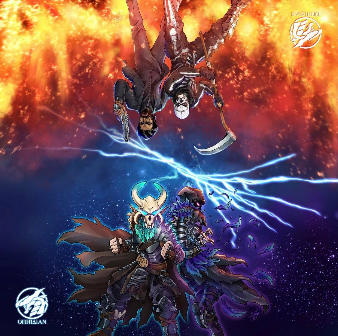 Royale 2 Player Cloth Playmat