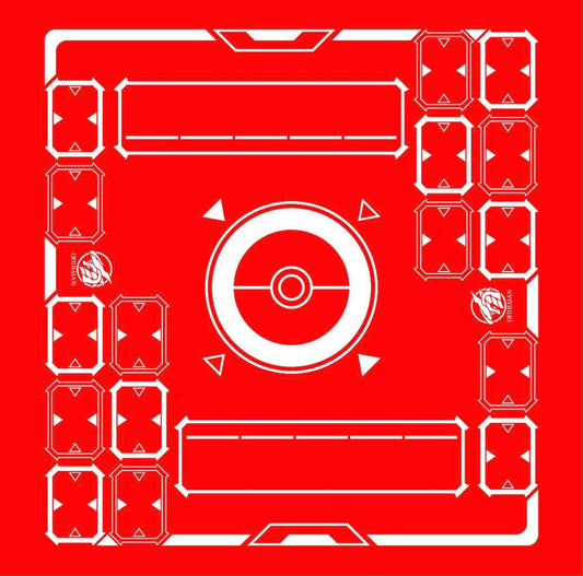 Stadium Red/White 2 Player Cloth Playmat
