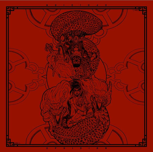 Dragon Brothers Red/Black 2 Player Cloth Playmat