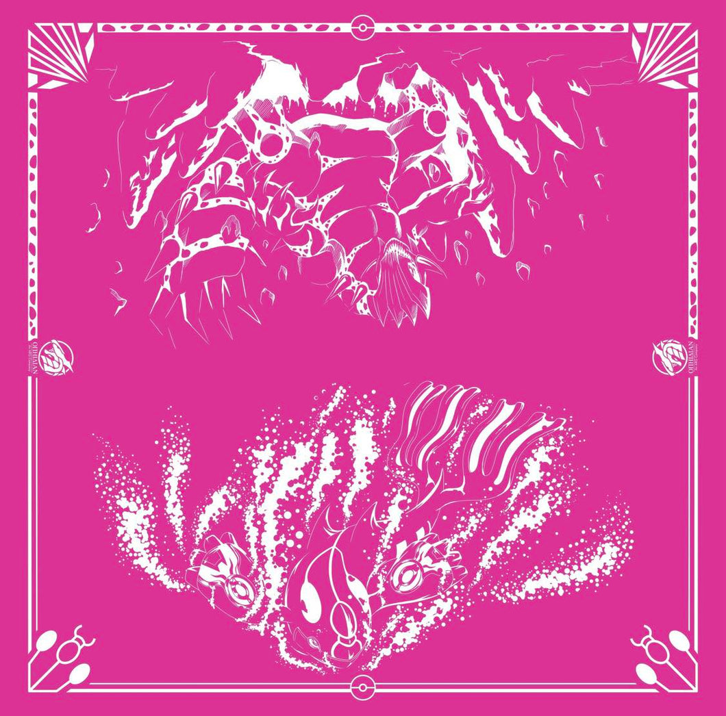 Primal Challengers Pink/White 2 Player Cloth Playmat