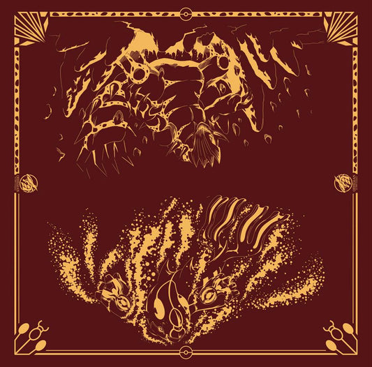 Primal Challengers Merlot 2 Player Cloth Playmat