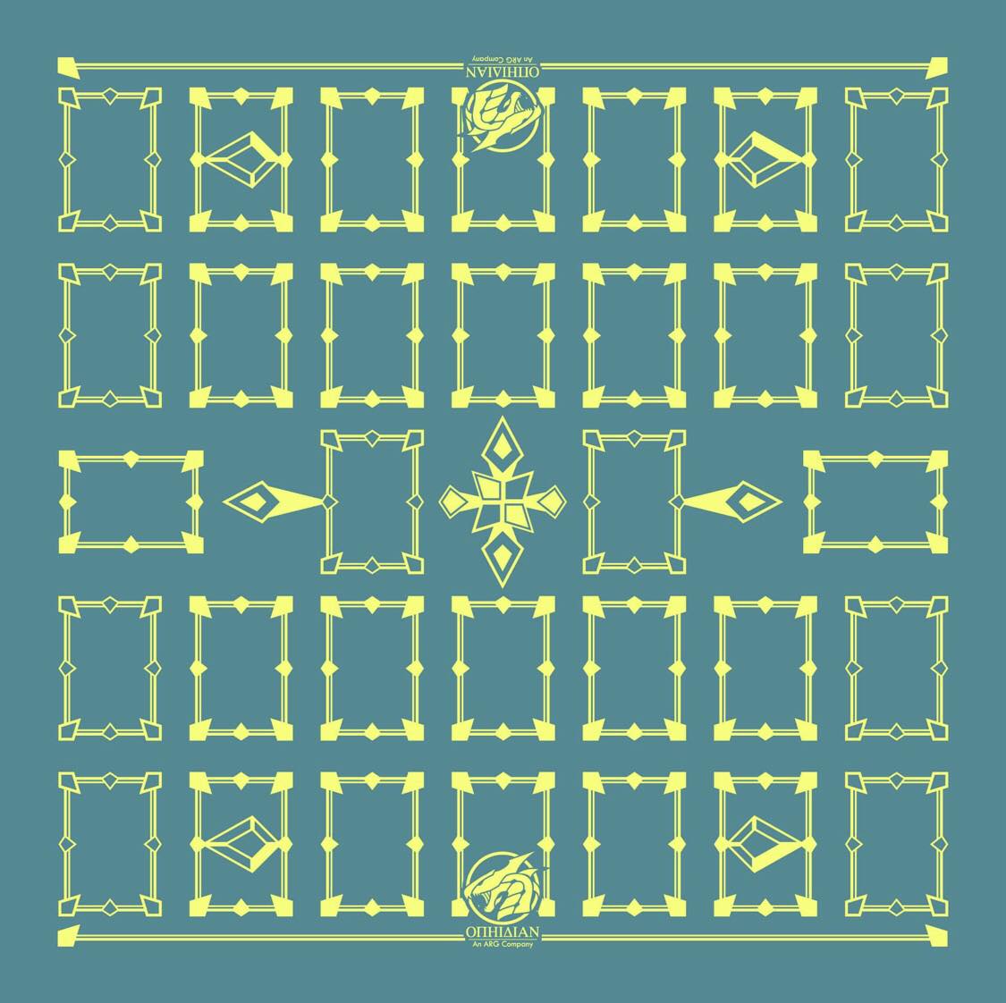 Linked Lemon/Lime 2 Player Cloth Playmat