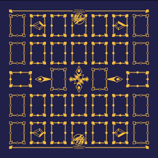 Linked Royal/Gold 2 Player Cloth Playmat