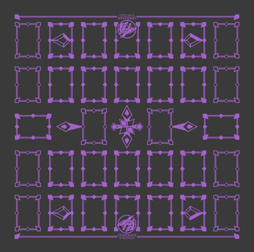 Linked Ash/Purple 2 Player Cloth Playmat
