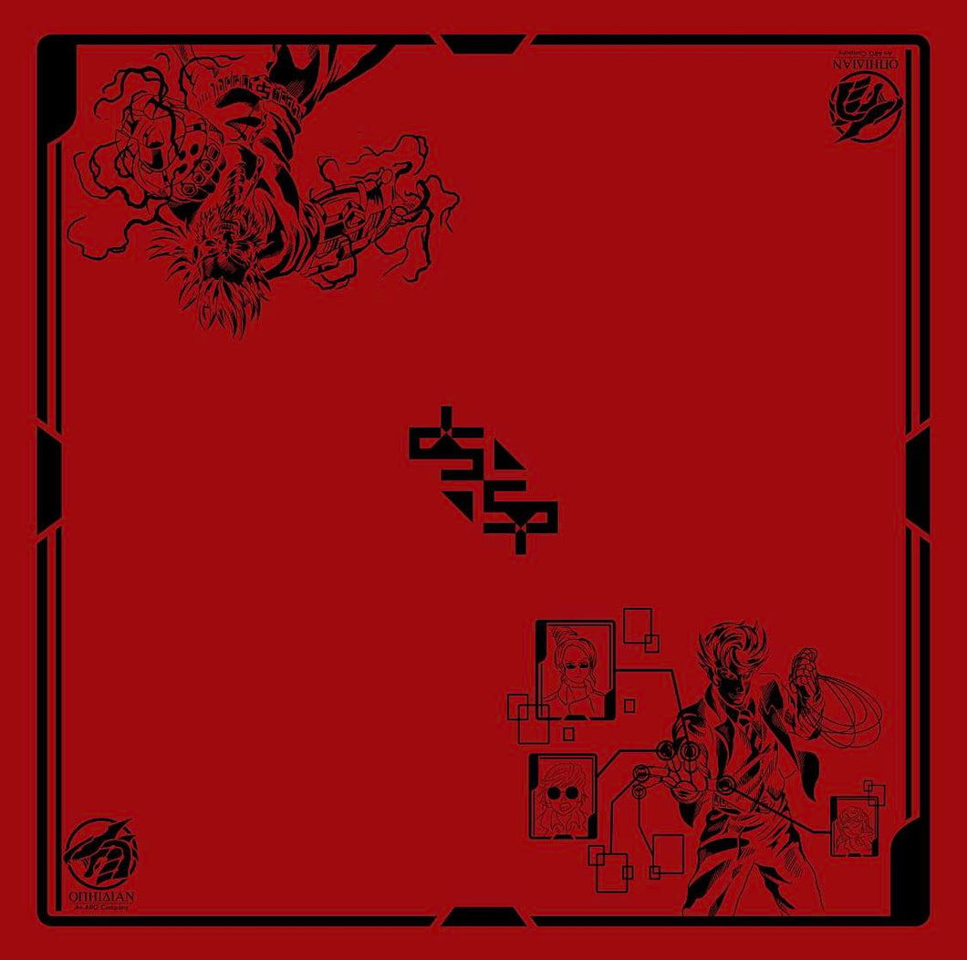 Utility Red/Black 2 Player Cloth Playmat