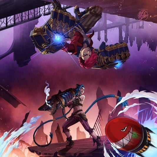 Arcane Rivals Two Player Cloth Playmat