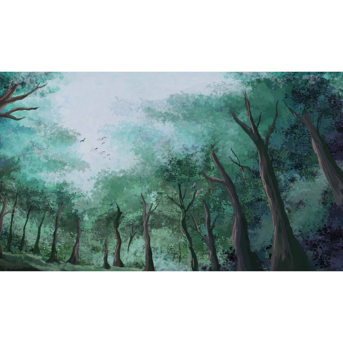 Archaic Forest Single Player Playmat