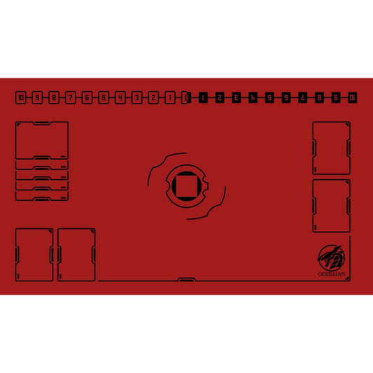 Arena Red/Black Single Player Playmat