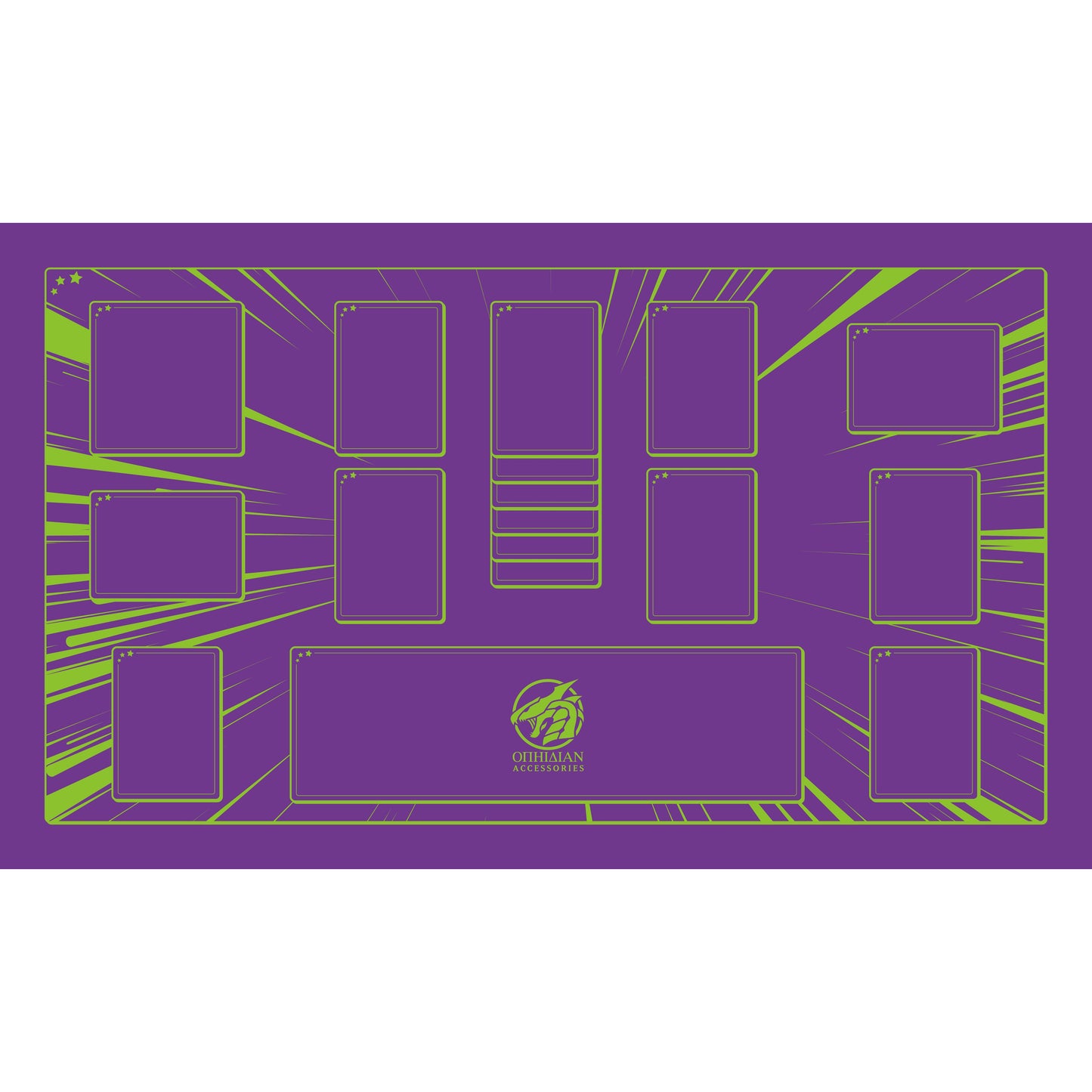 Battledome Purple/Green Single Player Playmat