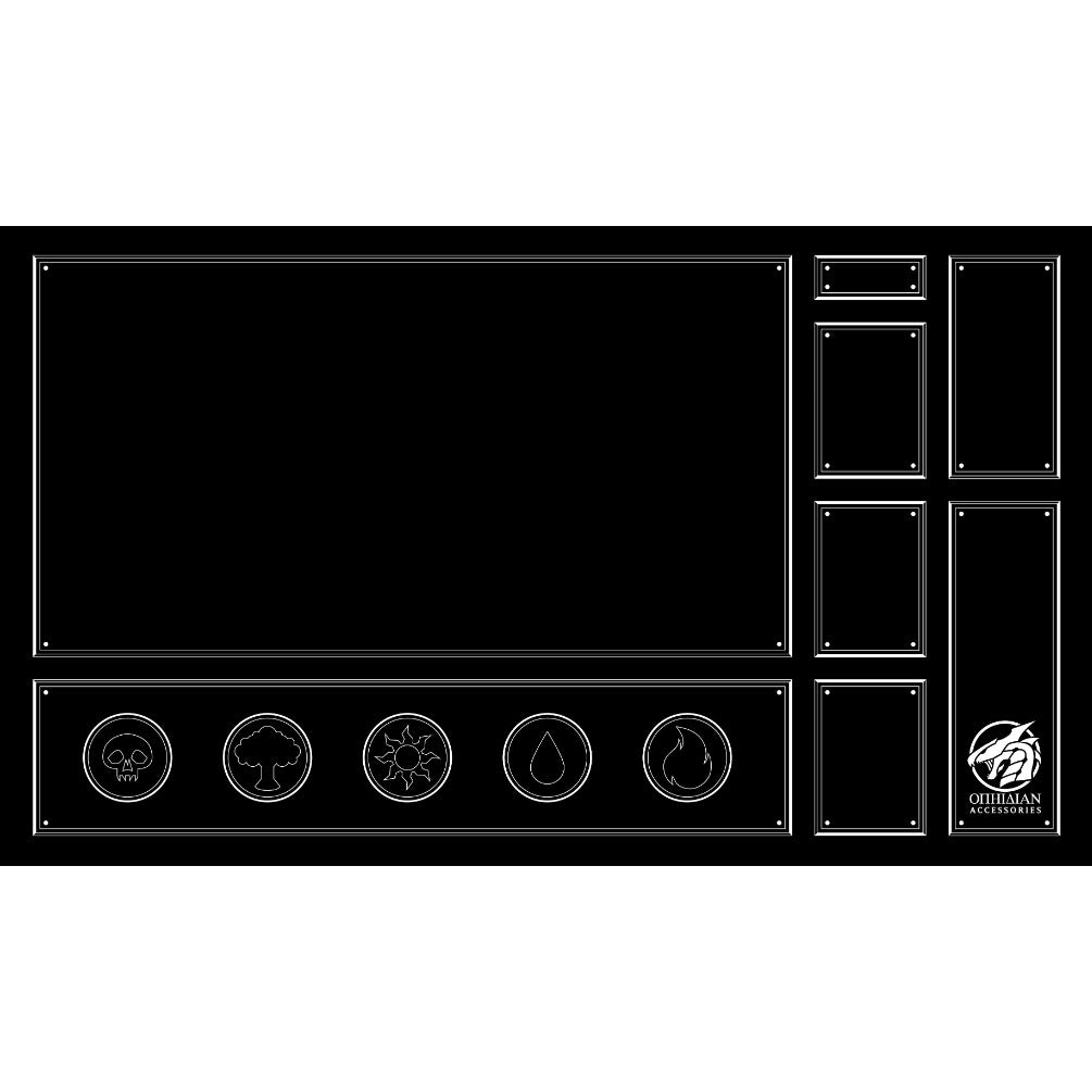 Battlefield Black/White Single Player Playmat