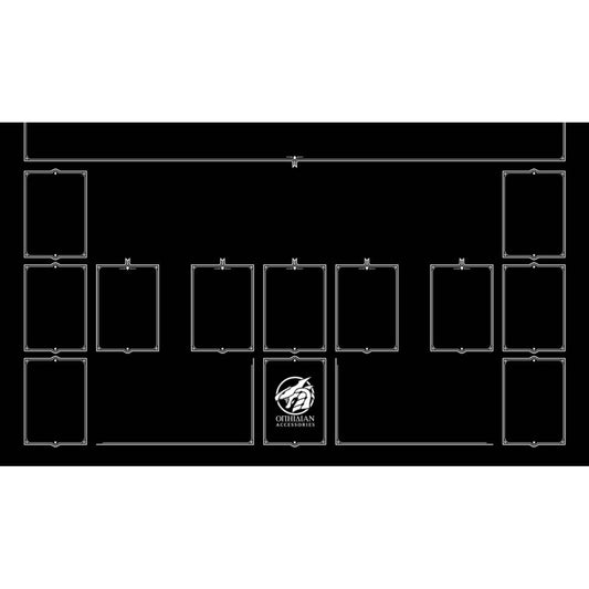 Colosseum Black/White Single Player Playmat