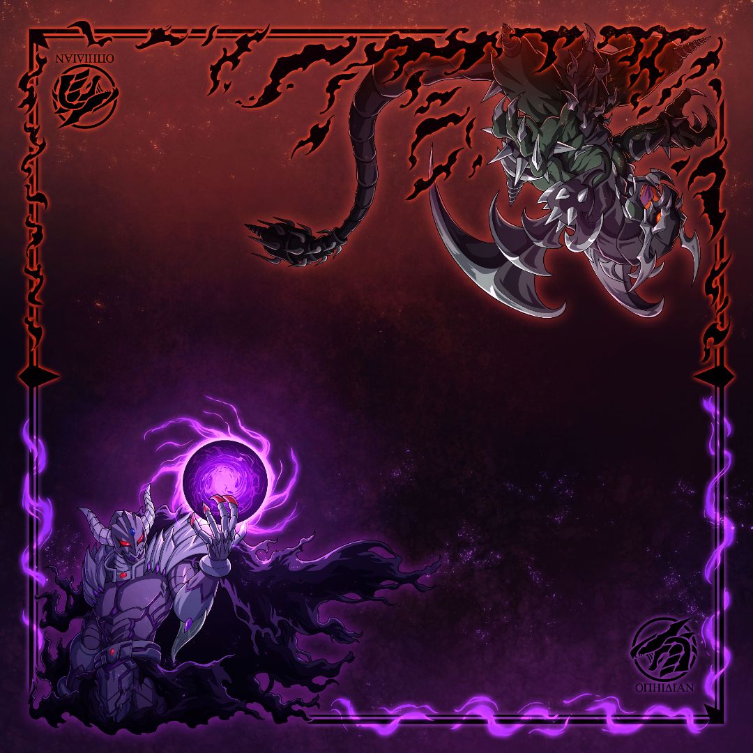 Dark Dominion Full Color 2 Player Cloth Playmat