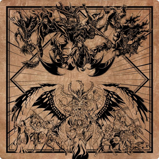 Eternal Duality Vintage Velvet Two Player Cloth Playmat