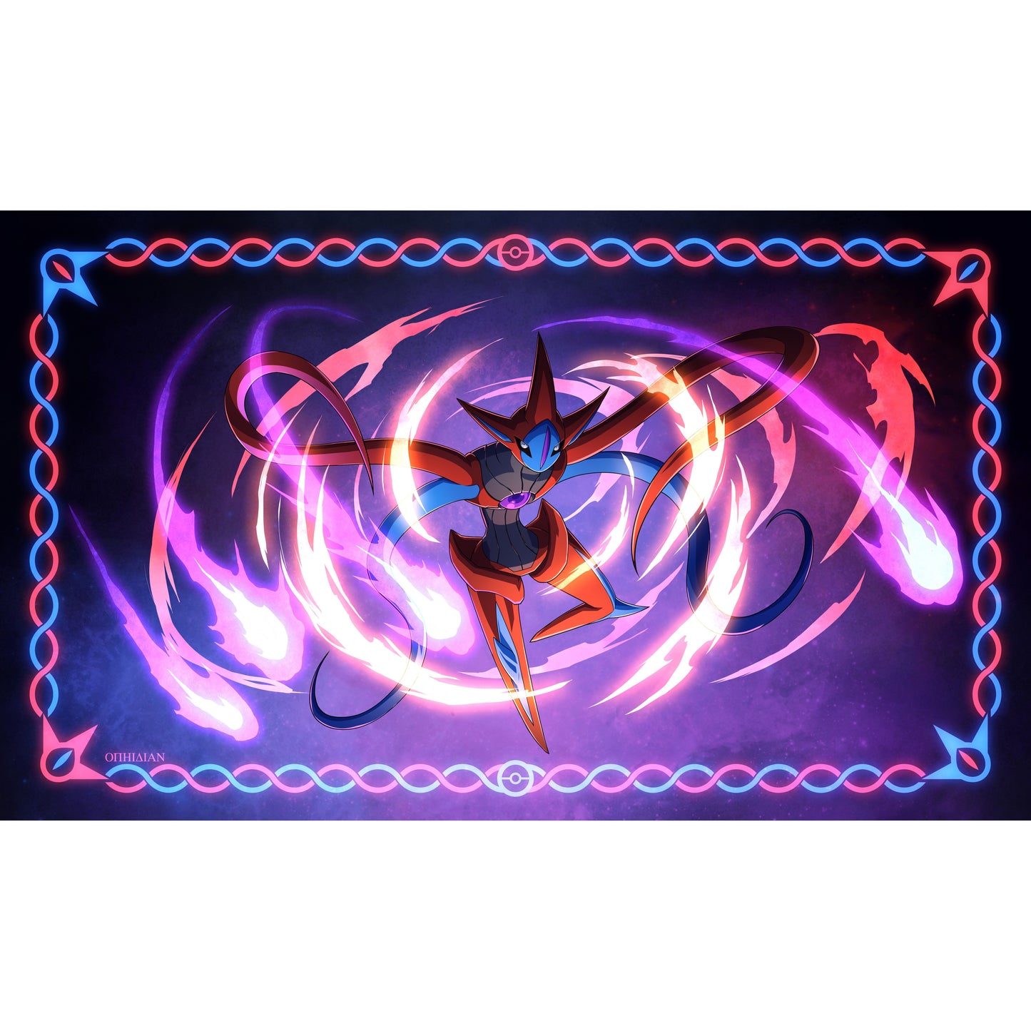 Cosmic Rivalry v3 Single Player Playmat