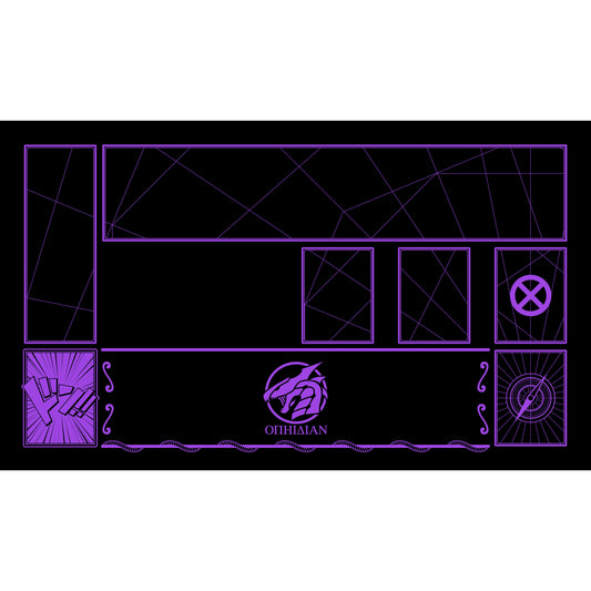 Cover Black/Purple Single Player Playmat