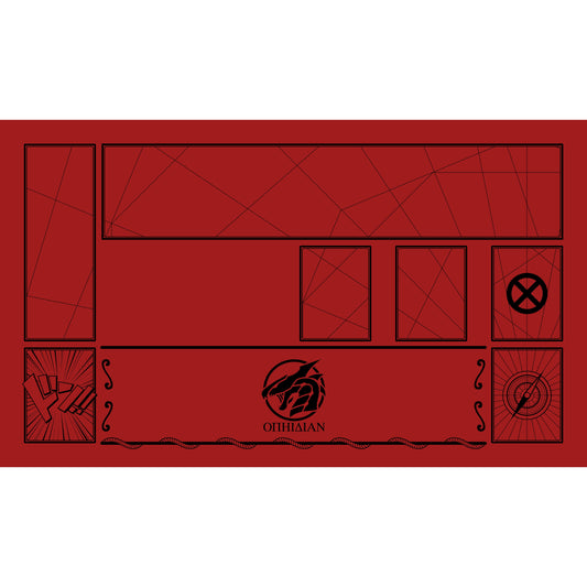 Cover Red/Black Single Player Playmat