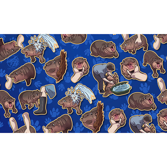 Deng Blue Single Player Playmat