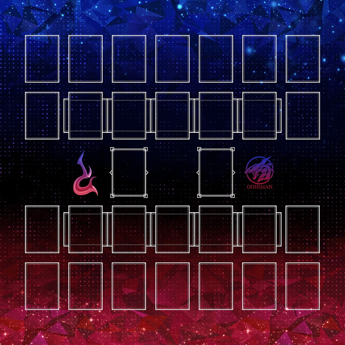 DistantCoder 2 Player Cloth Playmat MODERN
