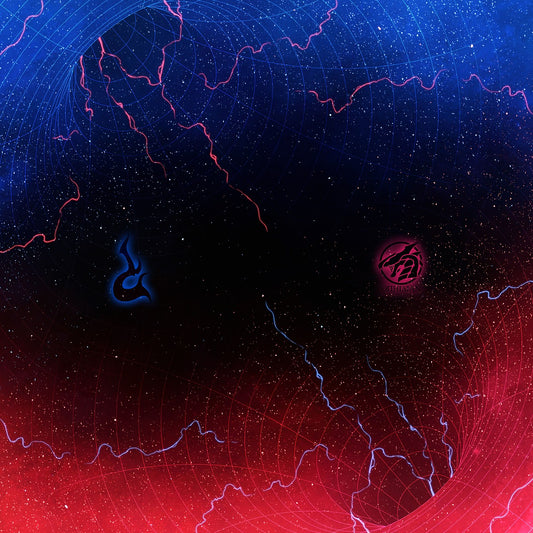 DistantCoder 2 Player Cloth Playmat COSMIC