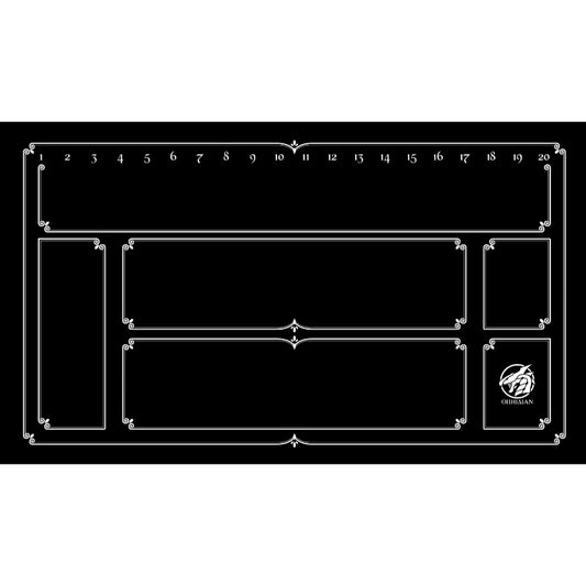 Enchanted Black/White Single Player Playmat