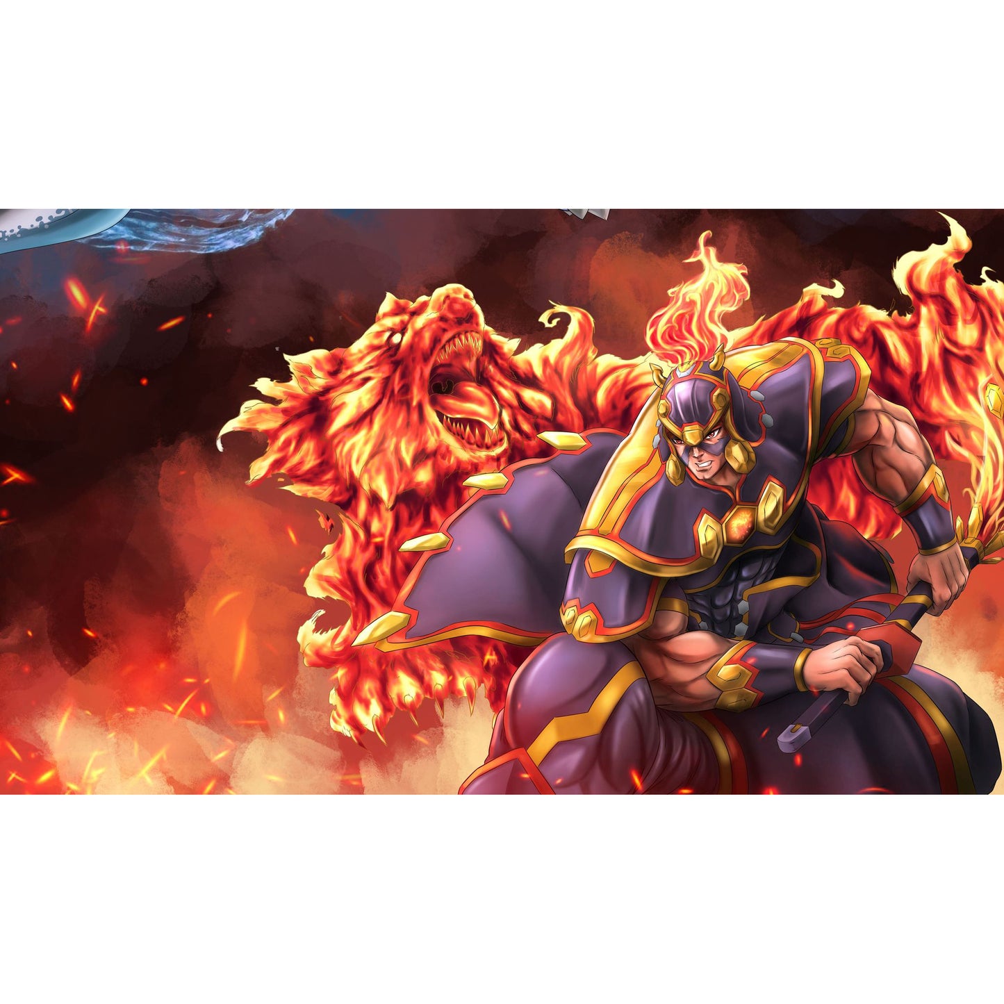 Fire Warrior Single Player Playmat