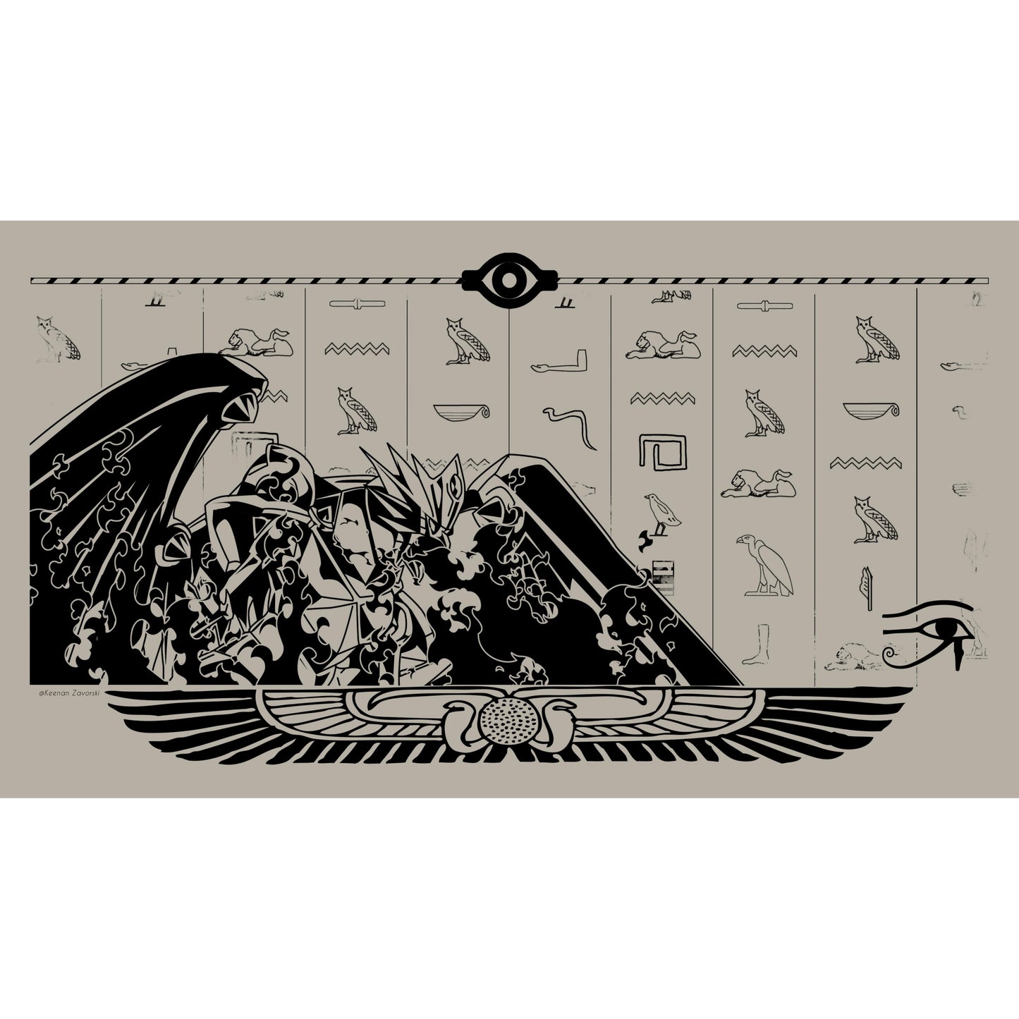 Horus Single Player Playmat
