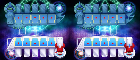Dual 4 Player Cloth Playmat