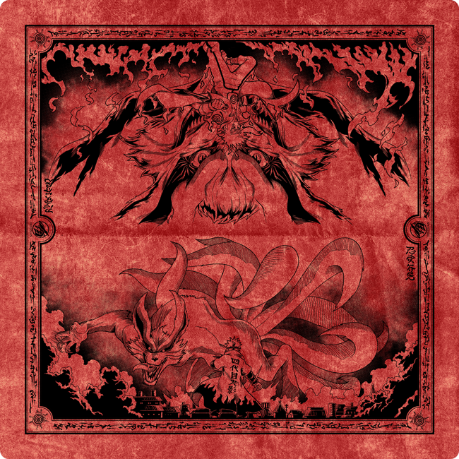 NineFold Fury Vintage Velvet Two Player Cloth Playmat