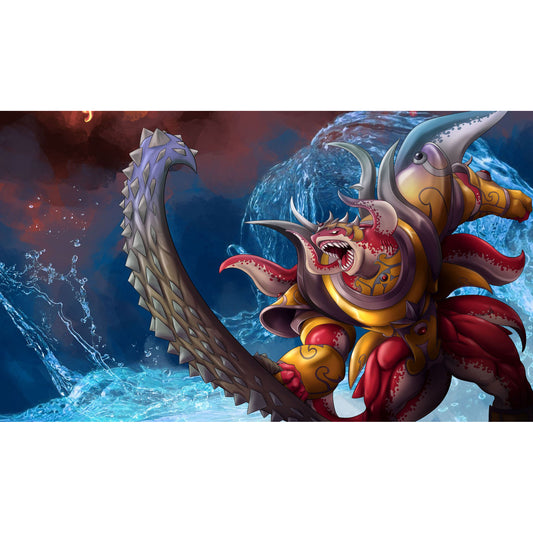 Megalodon Single Player Playmat