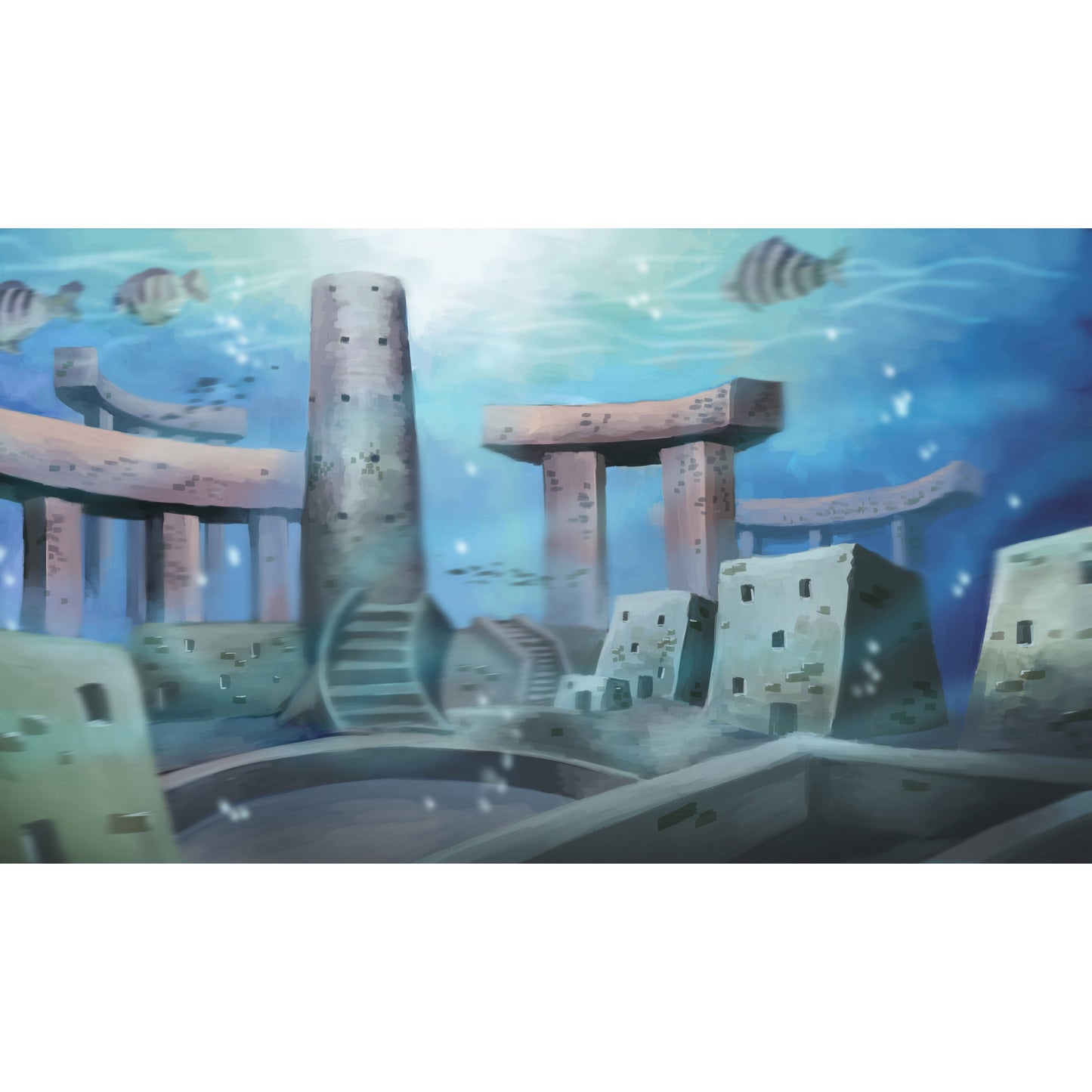 Mythical Ocean Single Player Playmat