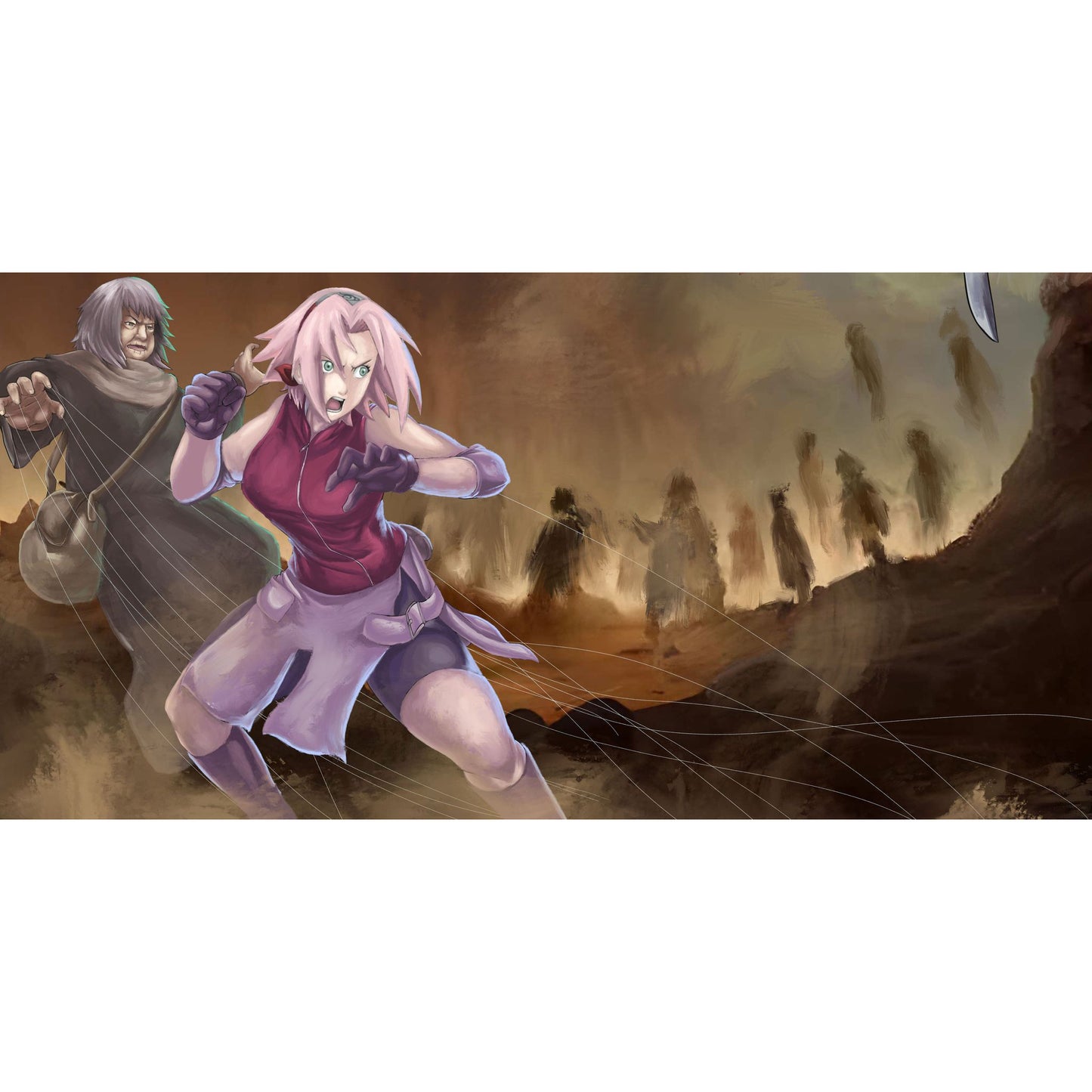 Ninja Strings v1 Single Player Playmat