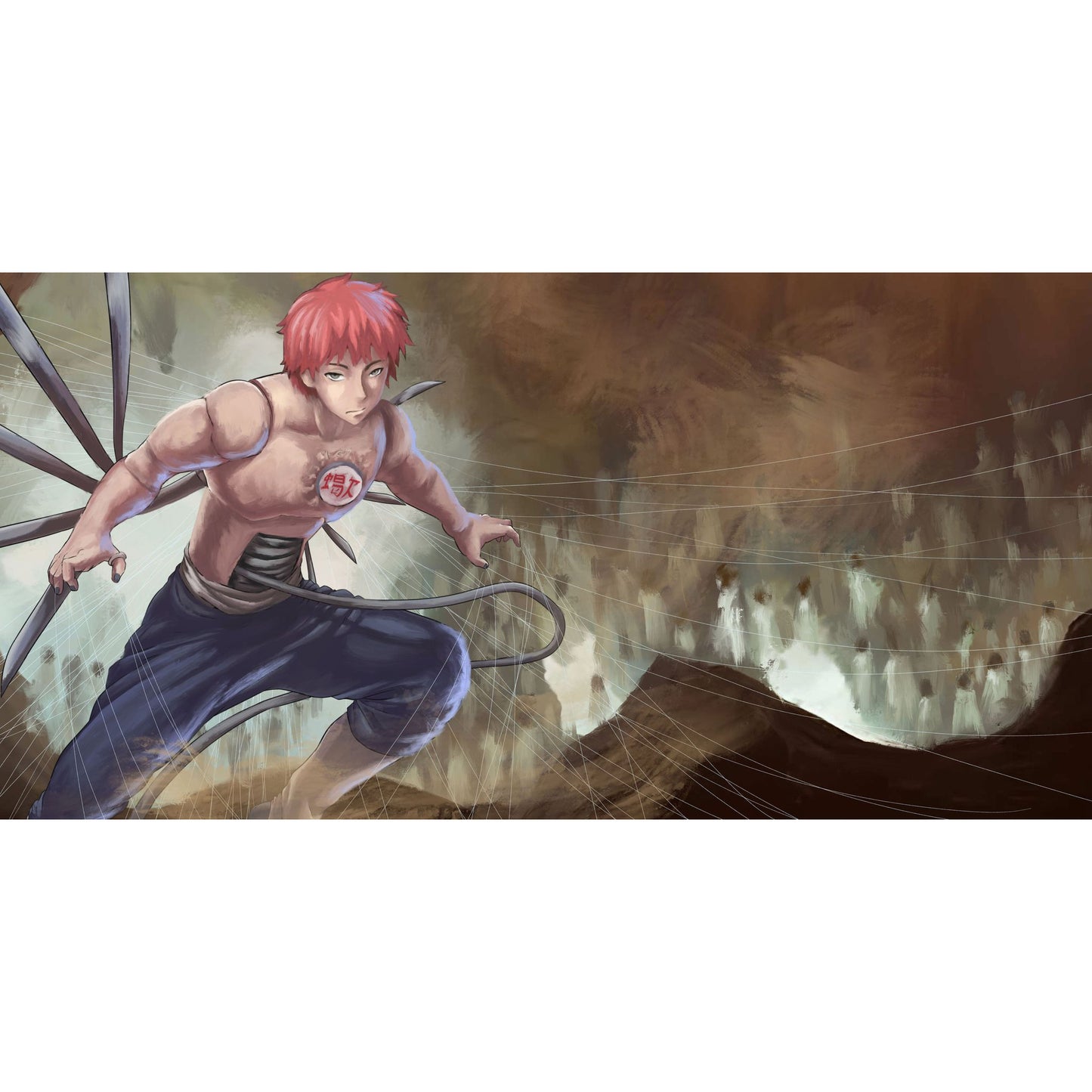 Ninja Strings v2 Single Player Playmat