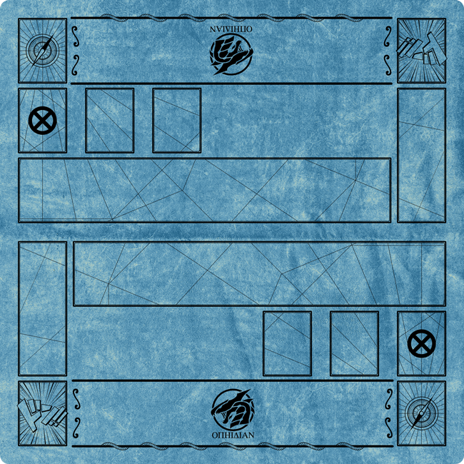 Cover Vintage Velvet Two Player Cloth Playmat