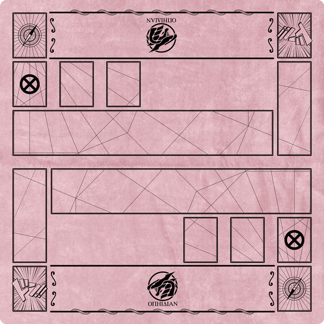 Cover Vintage Velvet Two Player Cloth Playmat