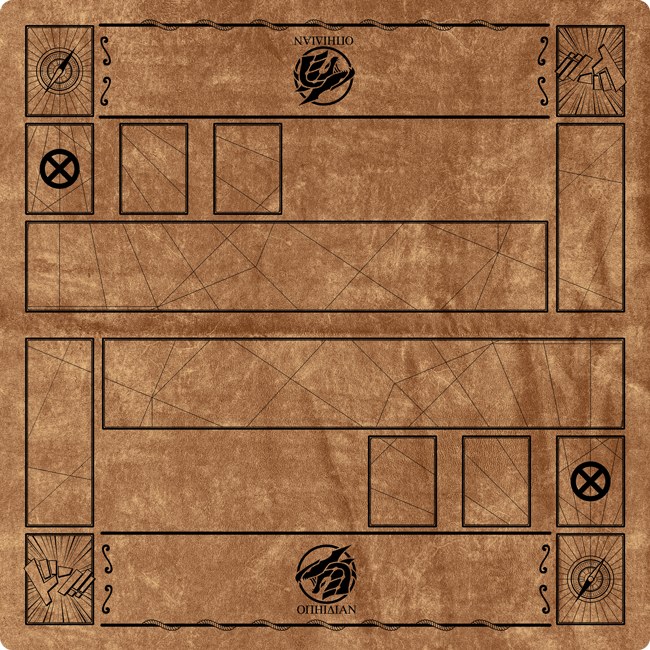 Cover Vintage Velvet Two Player Cloth Playmat