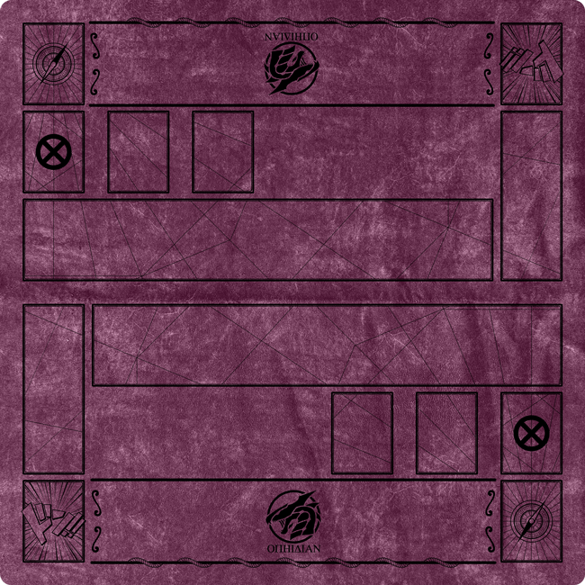 Cover Vintage Velvet Two Player Cloth Playmat