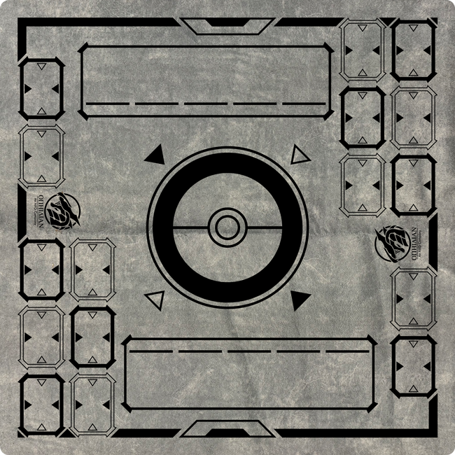 Stadium Vintage Velvet Two Player Cloth Playmat