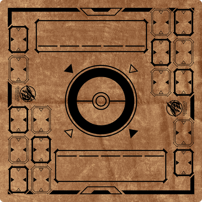 Stadium Vintage Velvet Two Player Cloth Playmat