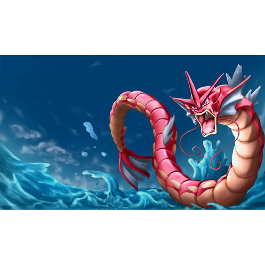 Red Serpent Dragon Single Player Playmat