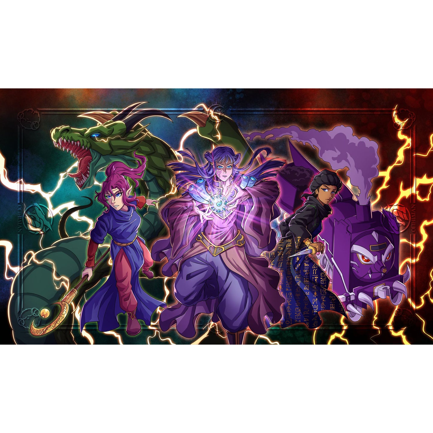 Retro Chaos v1 Single Player Playmat