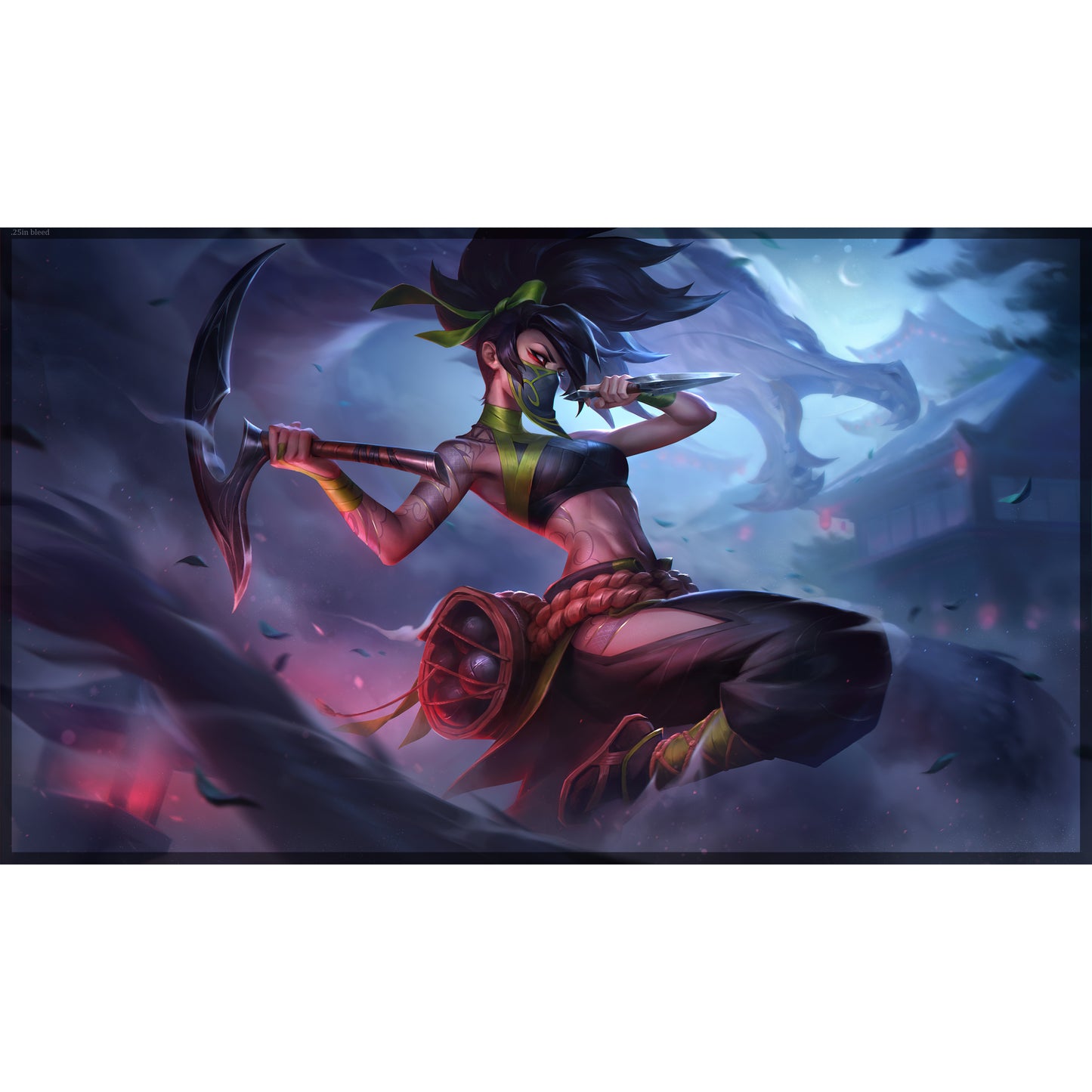 Rogue Assassin Single Player Playmat